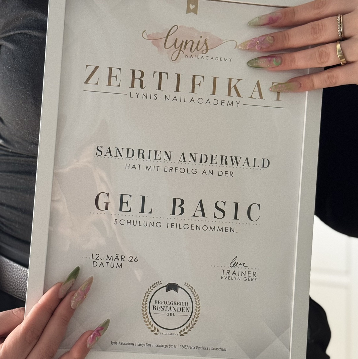 Zertifikat