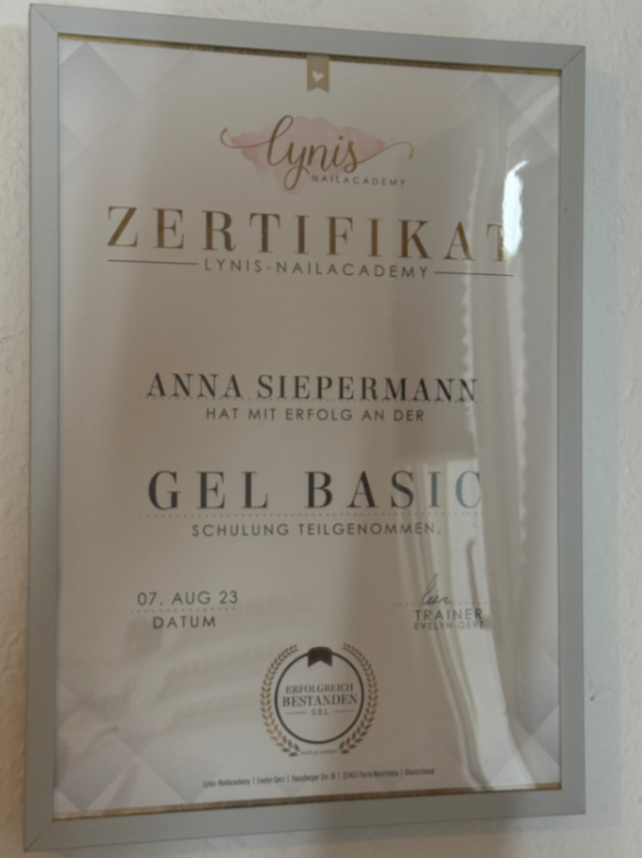 Gel Basic Schulung 